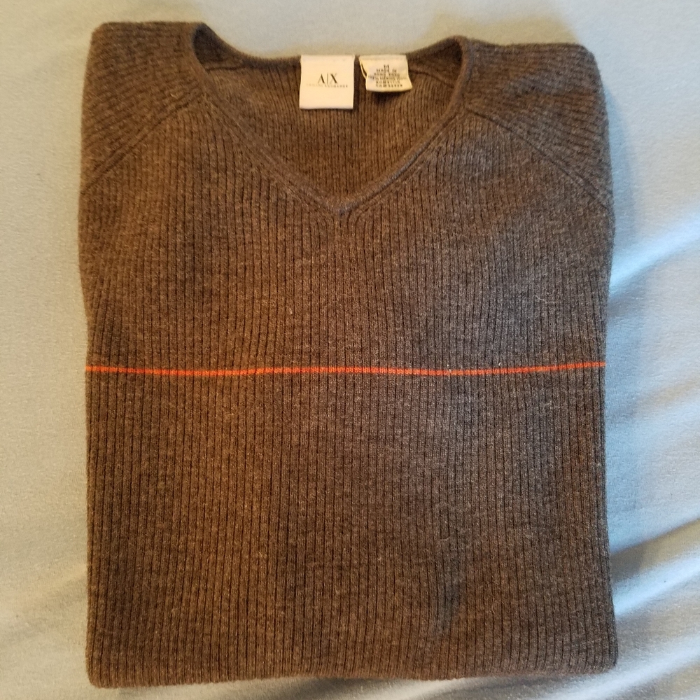 Men's Armani Exchange Merino Wool Sweater Medium